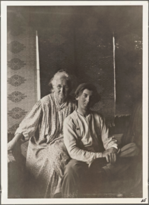 Portrait of Clara with Henry